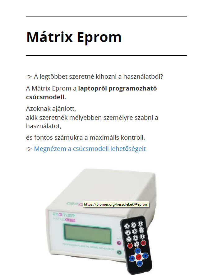 Matrix Eprom